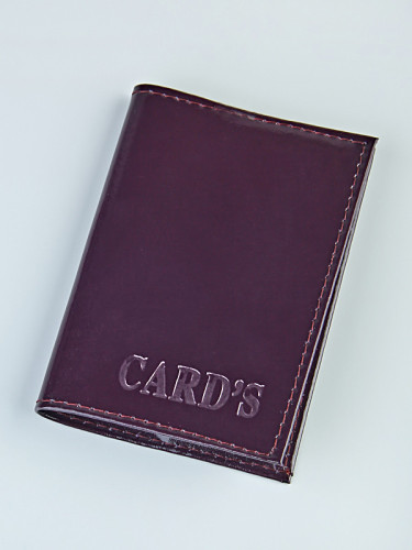 YV Визитница вертикальная гладкая