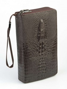 YL Клатч мужской с 2 молниями W21-8