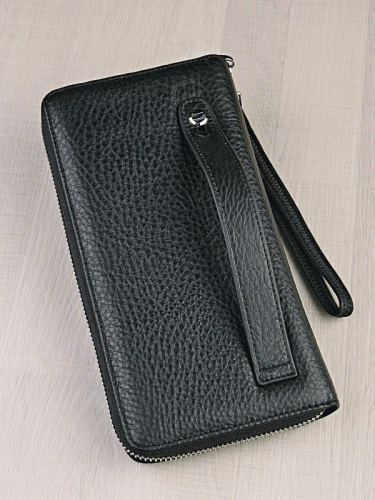 YK Клатч мужской "091" б/н (жел./нат. кожа) 