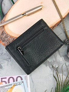 YD Зажим для денег "001-168-24A" б/н (нат. кожа) 