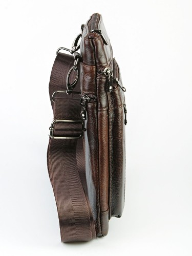 YO Сумка мужская "5801" б/н (нат.кожа)