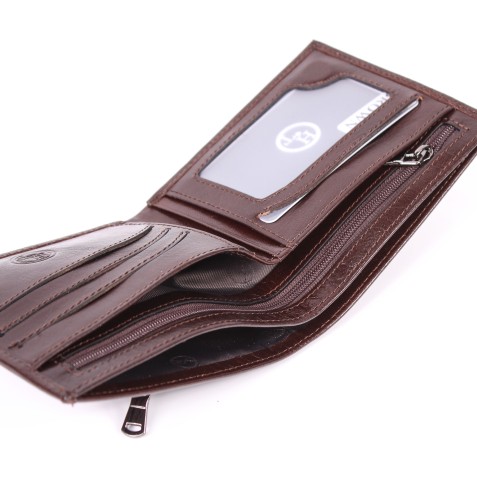 YK  Портмоне мужское HT 93-208K (нат. кожа) 